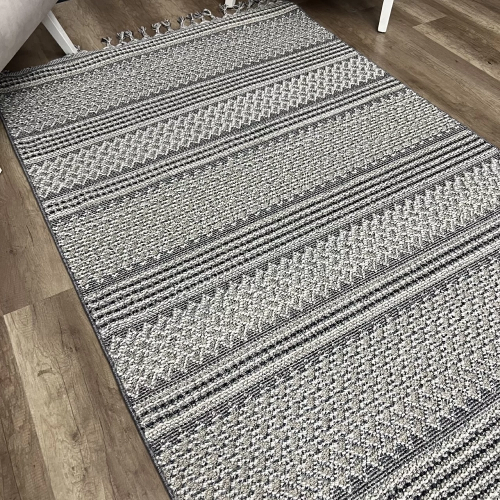 Eko Halı Soho Fırsat SH 05 Ivory Hav Toz Vermez Hasır Dokuma Modern Makine Halısı