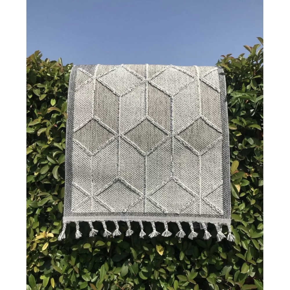 Eko Halı Soho SH 03 Grey Hav Toz Vermez Hasır Dokuma Modern Makine Halısı