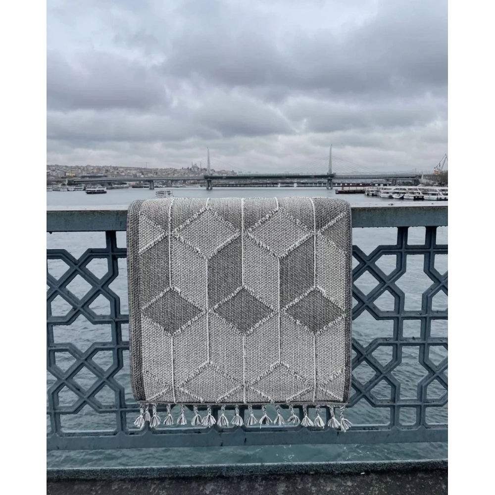 Eko Halı Soho SH 03 Grey Hav Toz Vermez Hasır Dokuma Modern Makine Halısı