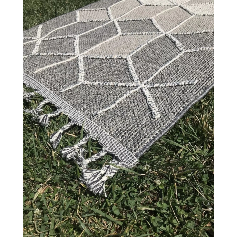 Eko Halı Soho SH 03 Grey Hav Toz Vermez Hasır Dokuma Modern Makine Halısı