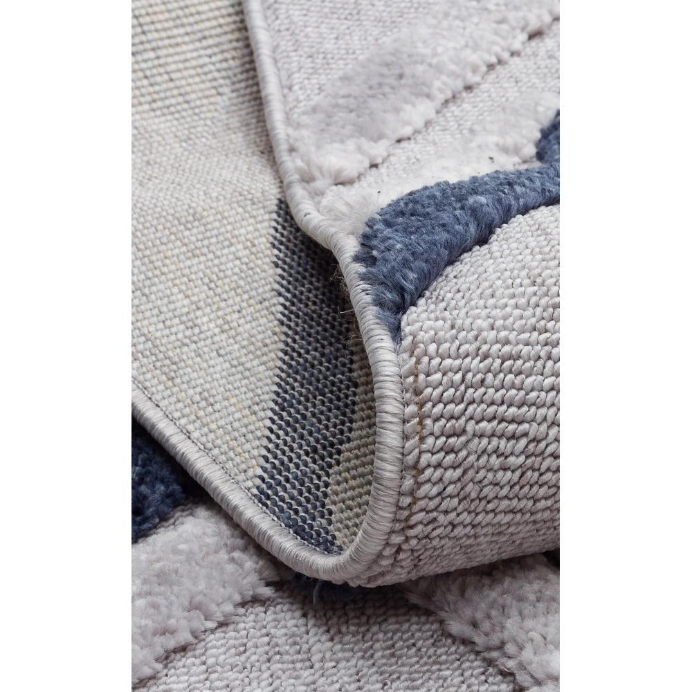 Eko Halı Terazzo TRZ 03 Navy İskandinav Modern Halı