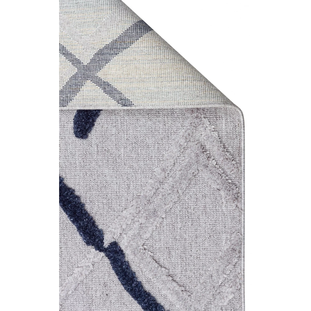 Eko Halı Terazzo TRZ 03 Navy İskandinav Modern Halı