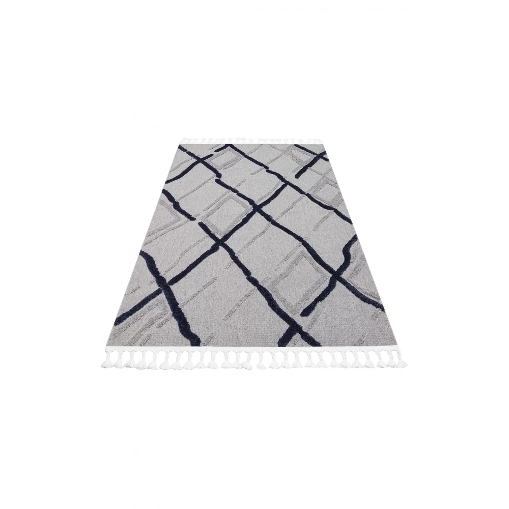 Eko Halı Terazzo TRZ 03 Navy İskandinav Modern Halı