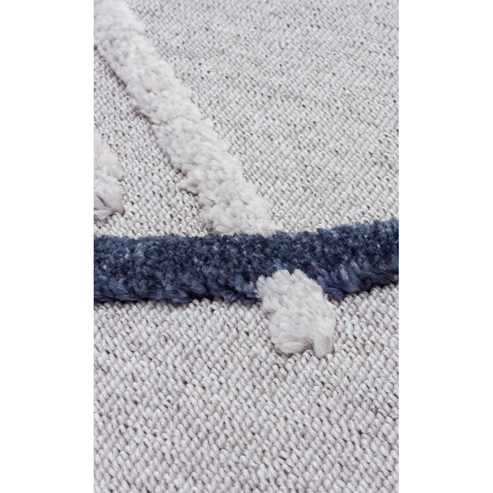 Eko Halı Terazzo TRZ 03 Navy İskandinav Modern Halı