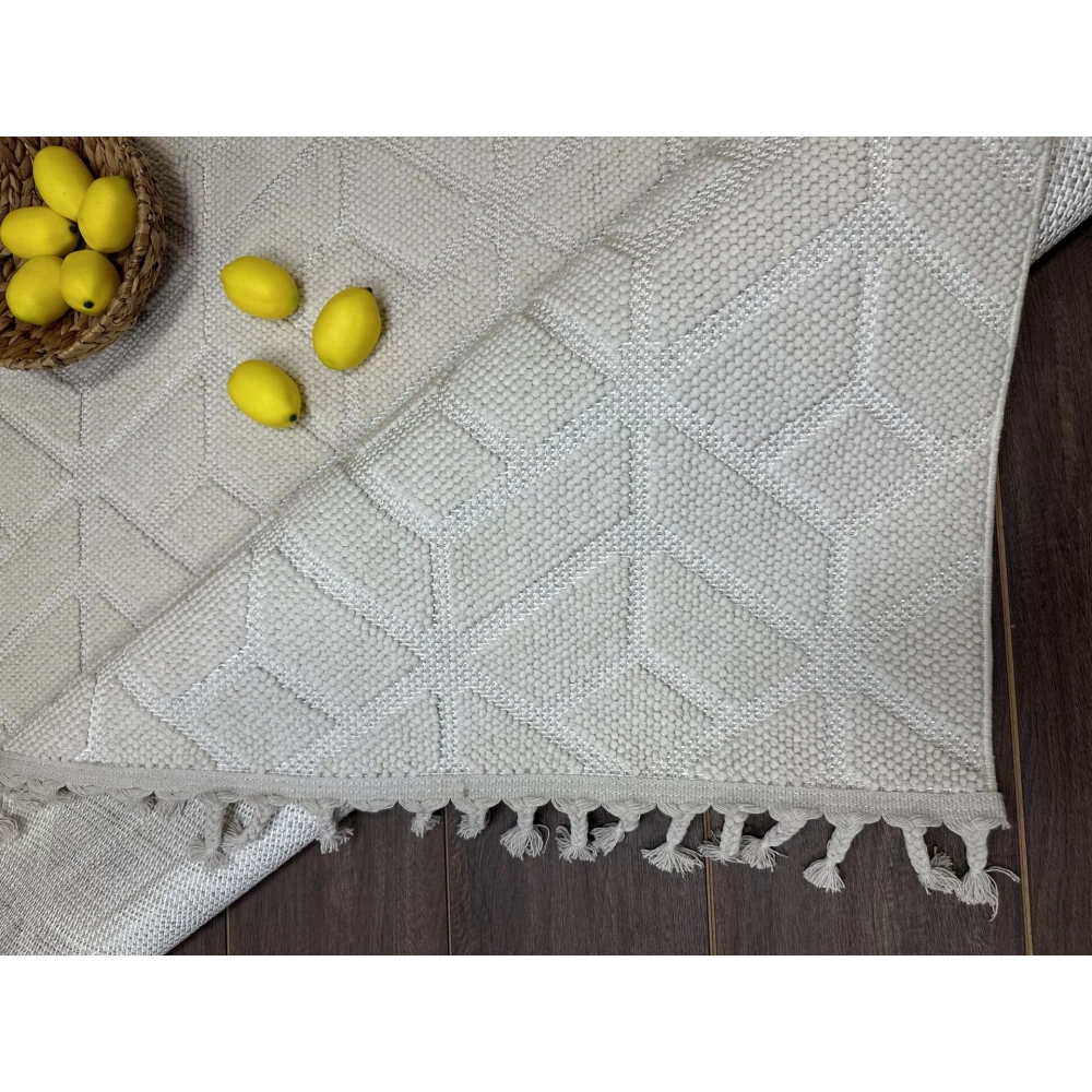 Hoom Rugs Bohho BH01 Krem İskandinav Modern Halı