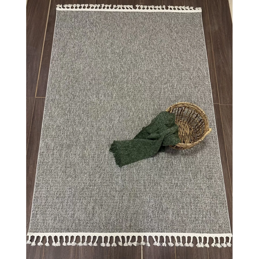 Hoom Rugs Bohho BH03 Antrasit İskandinav Modern Halı