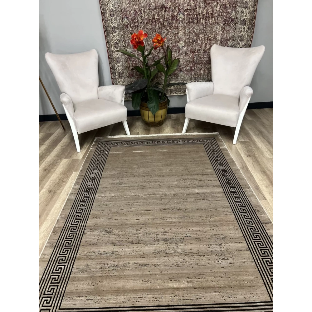 Hoom Rugs Night 212 Vizon Black Modern Halı