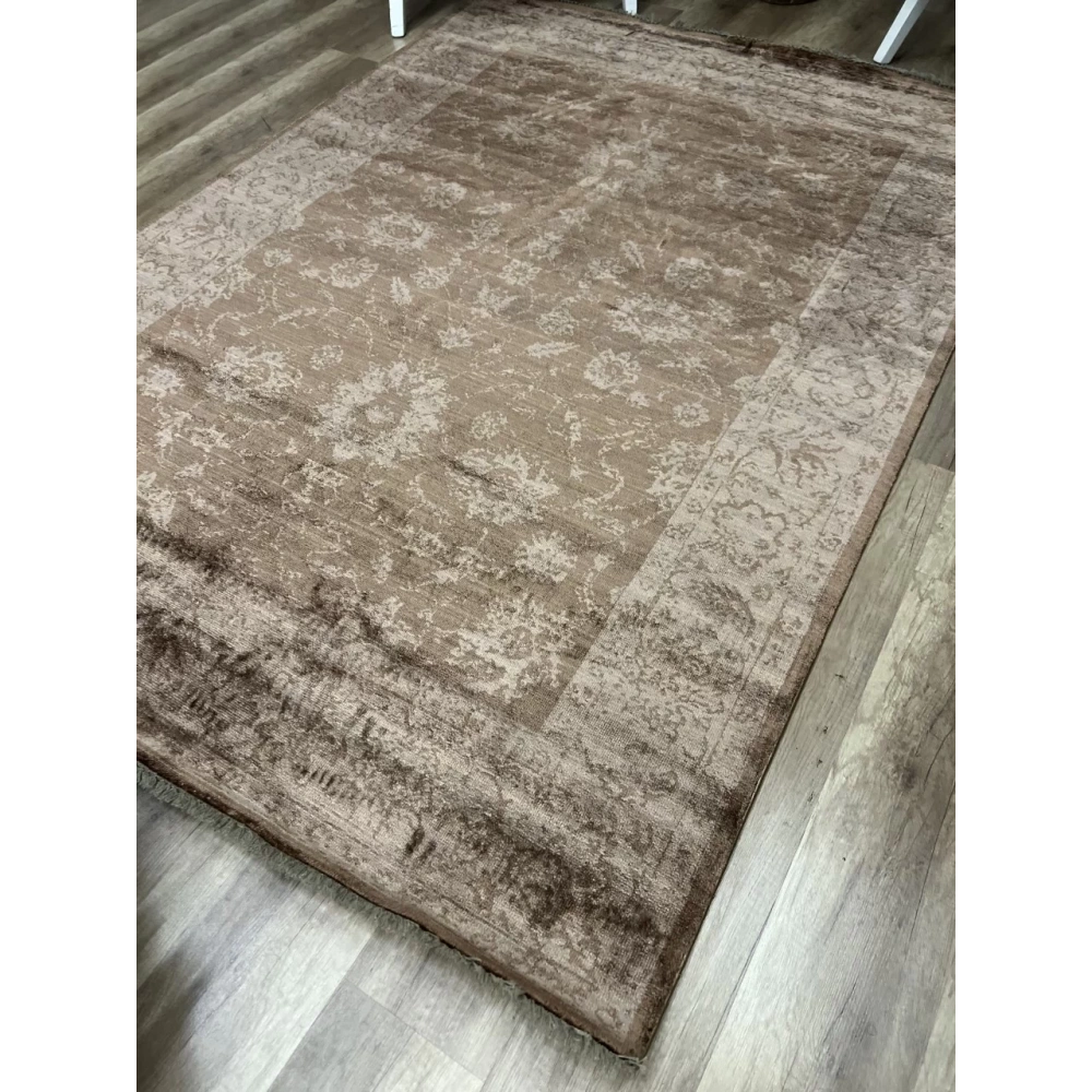 Hoom Rugs Overdye 501 Vizon Doğal Bambu Viskon Halı