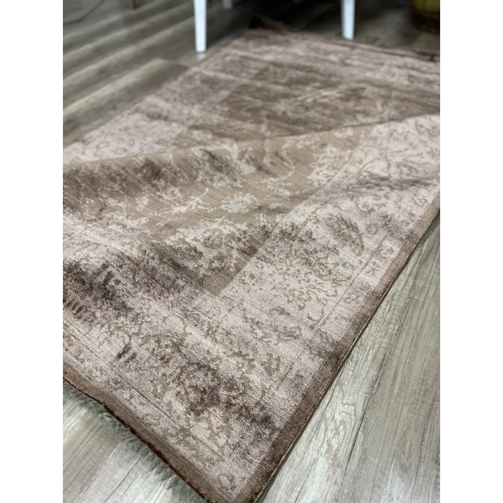 Hoom Rugs Overdye 501 Vizon Doğal Bambu Viskon Halı