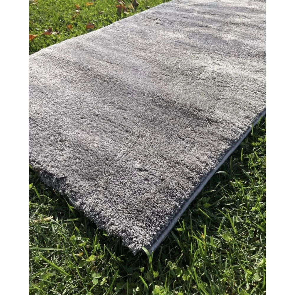 Hoom Rugs Shaggy 1006 Gri Modern Shaggy Halı