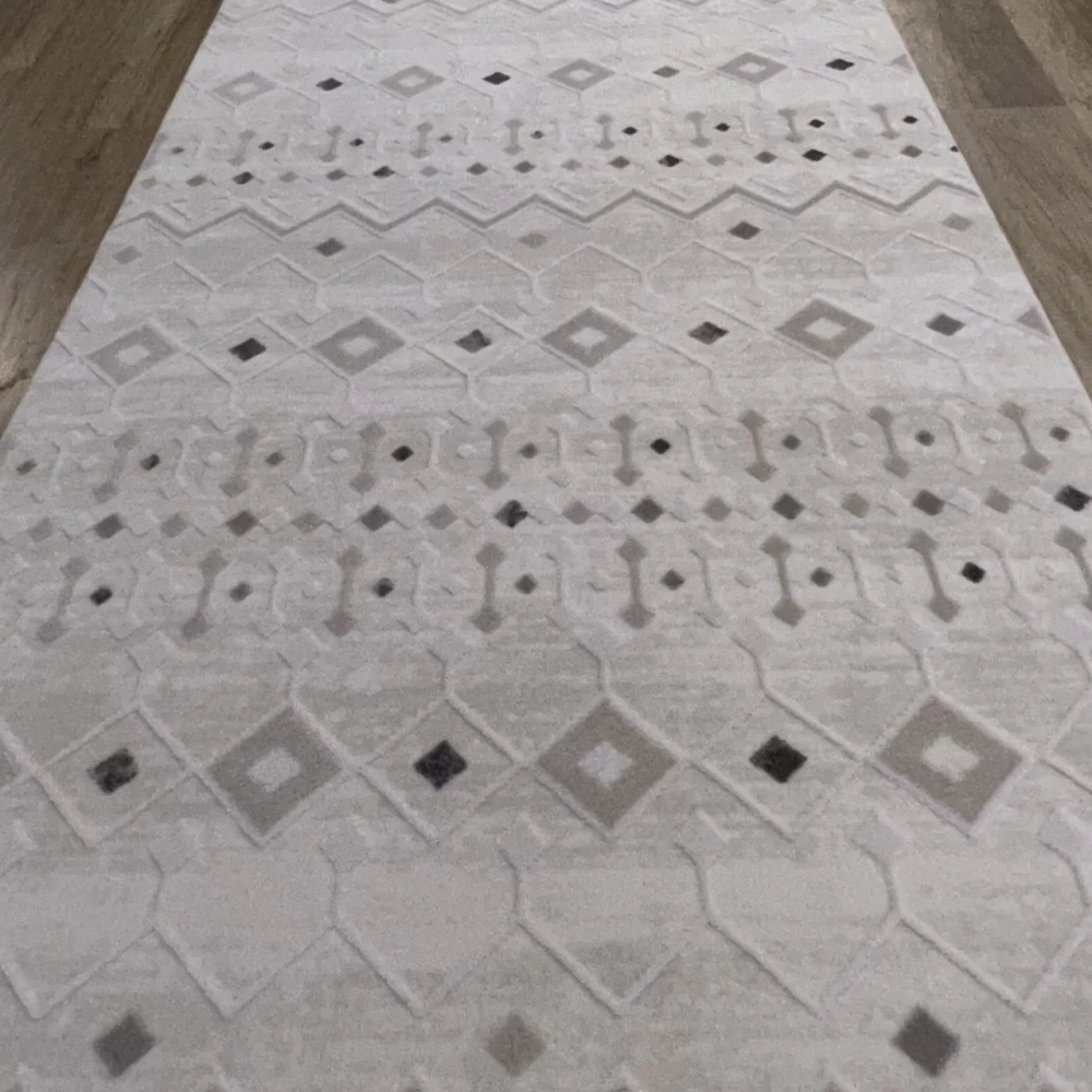 Luxess Halı Dekor 1056 Gri Modern Halı