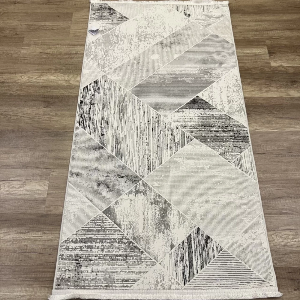 Luxess Halı Zen 1033 Gri Modern Halı