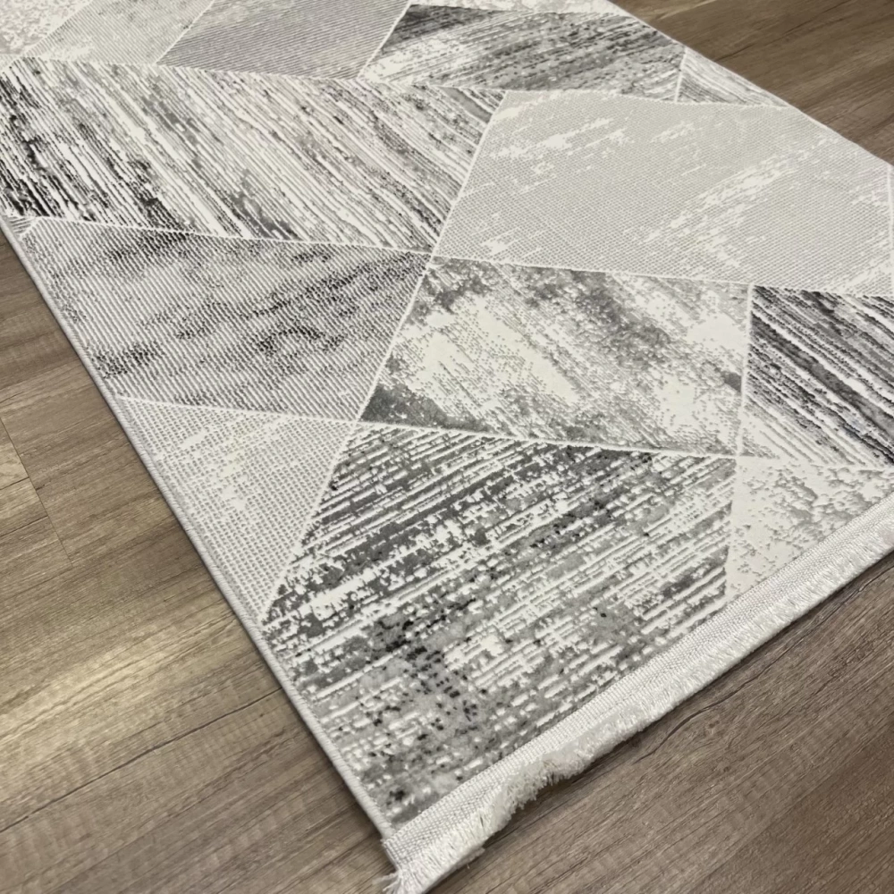 Luxess Halı Zen 1033 Gri Modern Halı