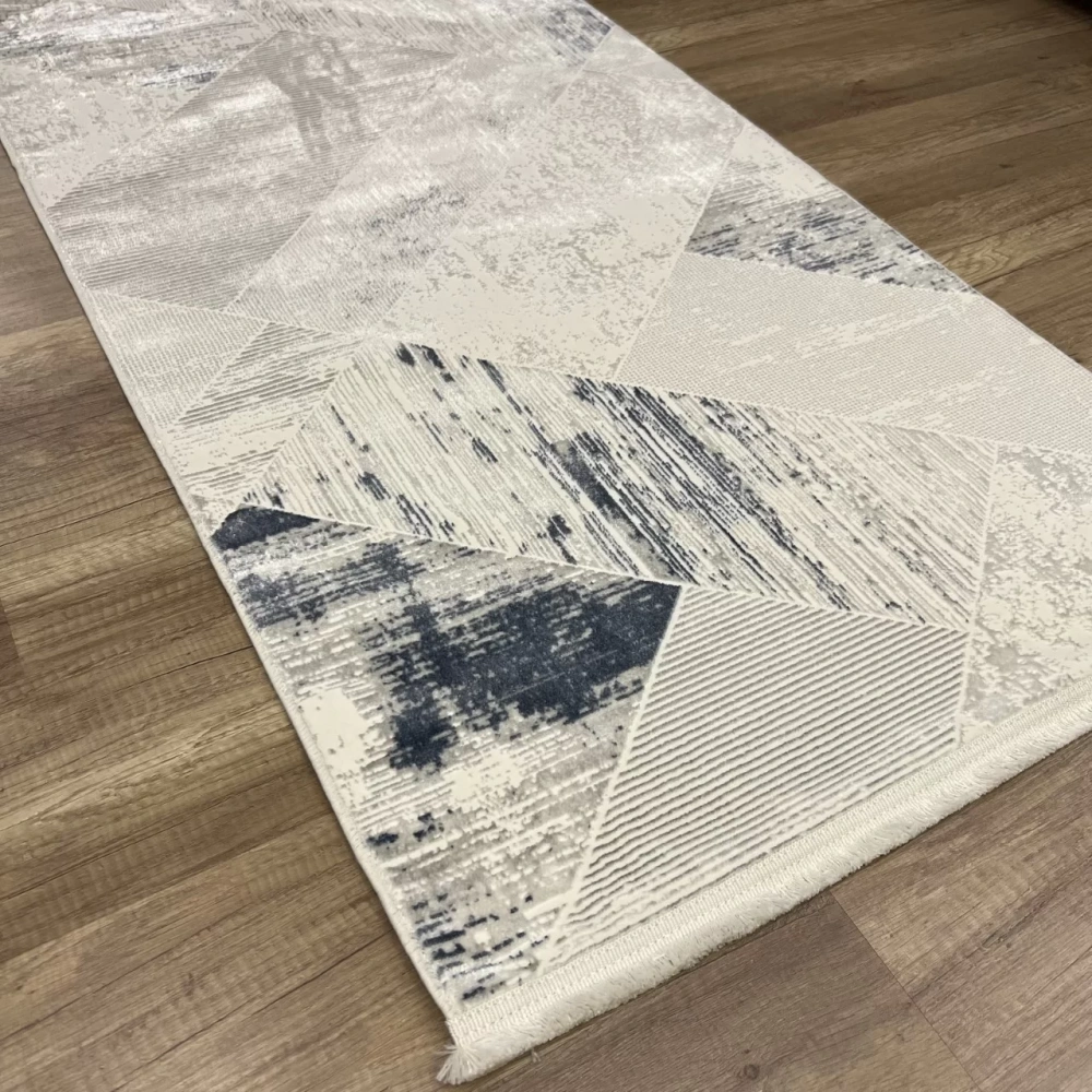 Luxess Halı Zen 1033 Mavi Modern Halı