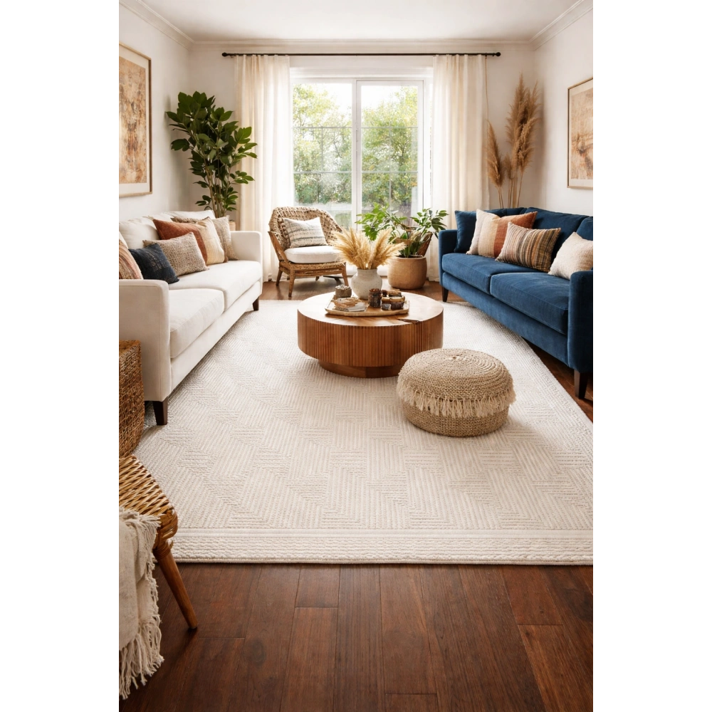 Hoom Rugs Grandy 4989 Krem Modern Halı