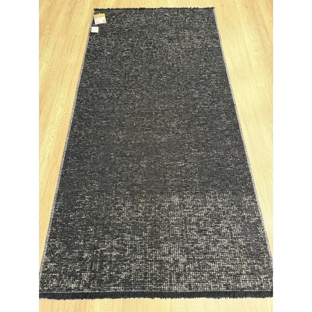 Hoom Rugs Vintage VTG 105 Antrasit Dekoratif Yıkanabilir Kilim