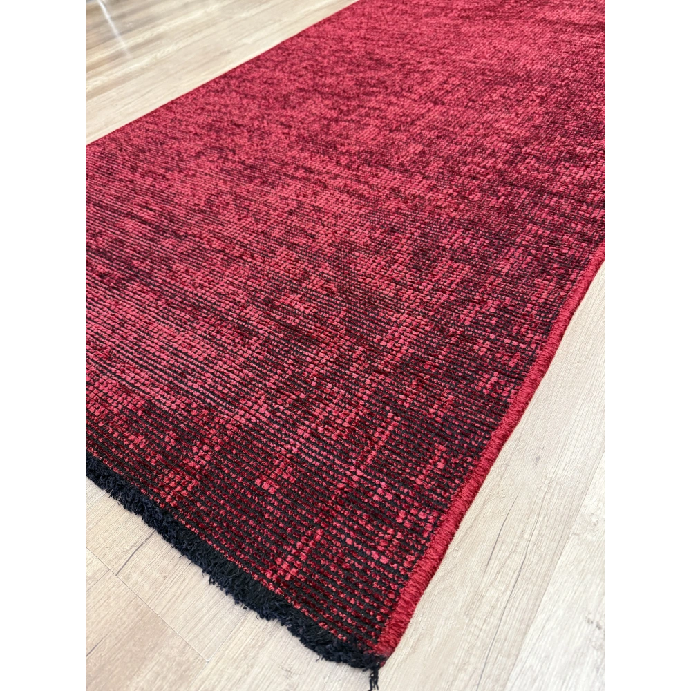 Hoom Rugs Vintage VTG 115 Bordo Dekoratif Yıkanabilir Kilim