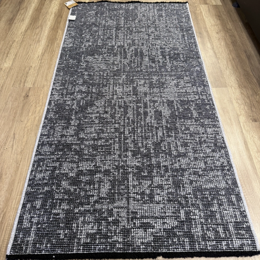 Hoom Rugs Vintage VTG 119 Gri Dekoratif Yıkanabilir Kilim