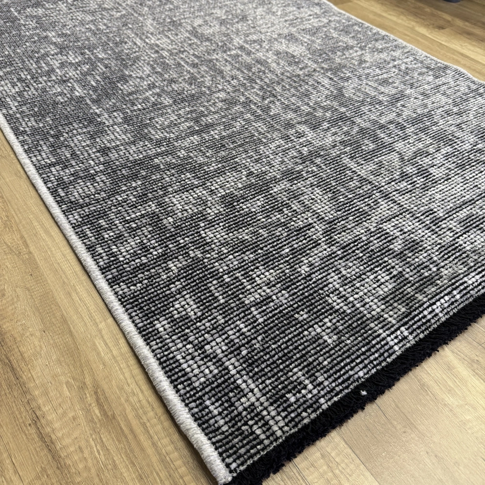 Hoom Rugs Vintage VTG 119 Gri Dekoratif Yıkanabilir Kilim