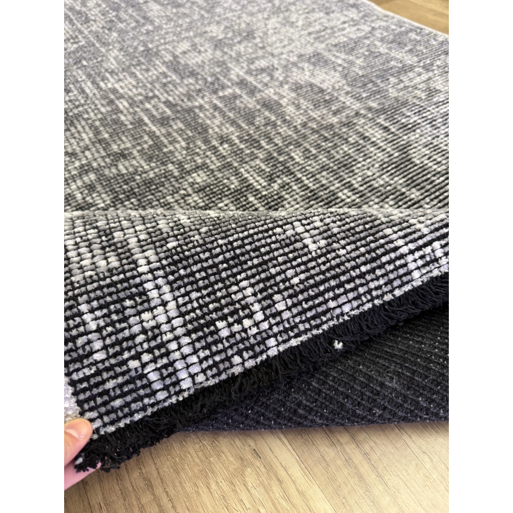 Hoom Rugs Vintage VTG 119 Gri Dekoratif Yıkanabilir Kilim