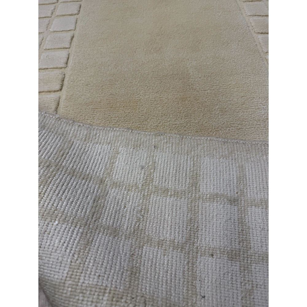 Eko Halı Siena 3D Bow White El Dokuma Yolluk