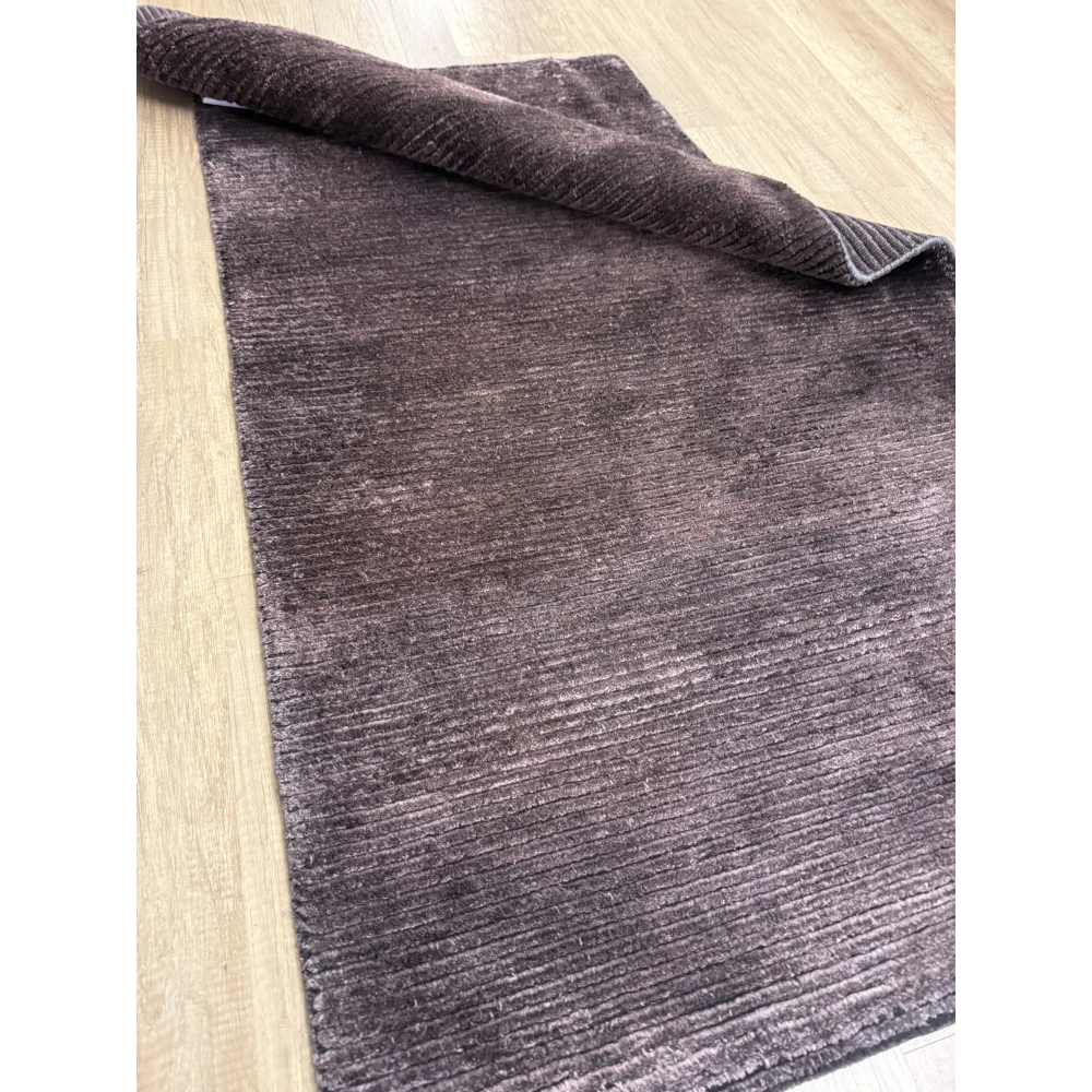 Eko Halı Siena Dye Dark Brown El Dokuma Yolluk