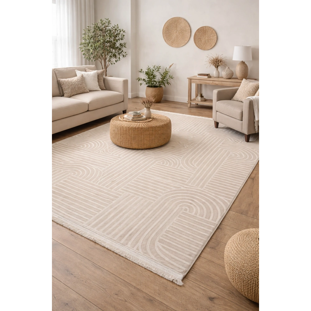 Hoom Rugs Grandy 4666 Bej Modern Halı