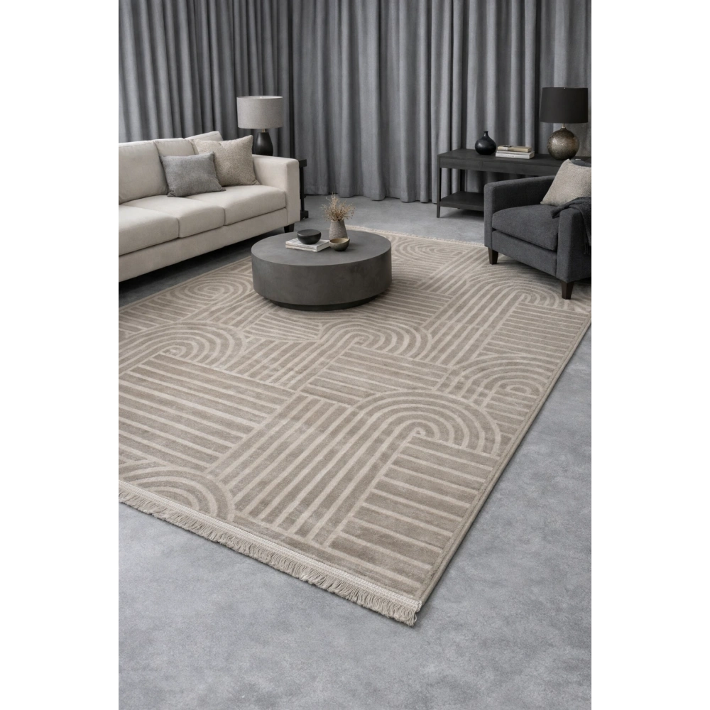 Hoom Rugs Grandy 4666 Gri Modern Halı