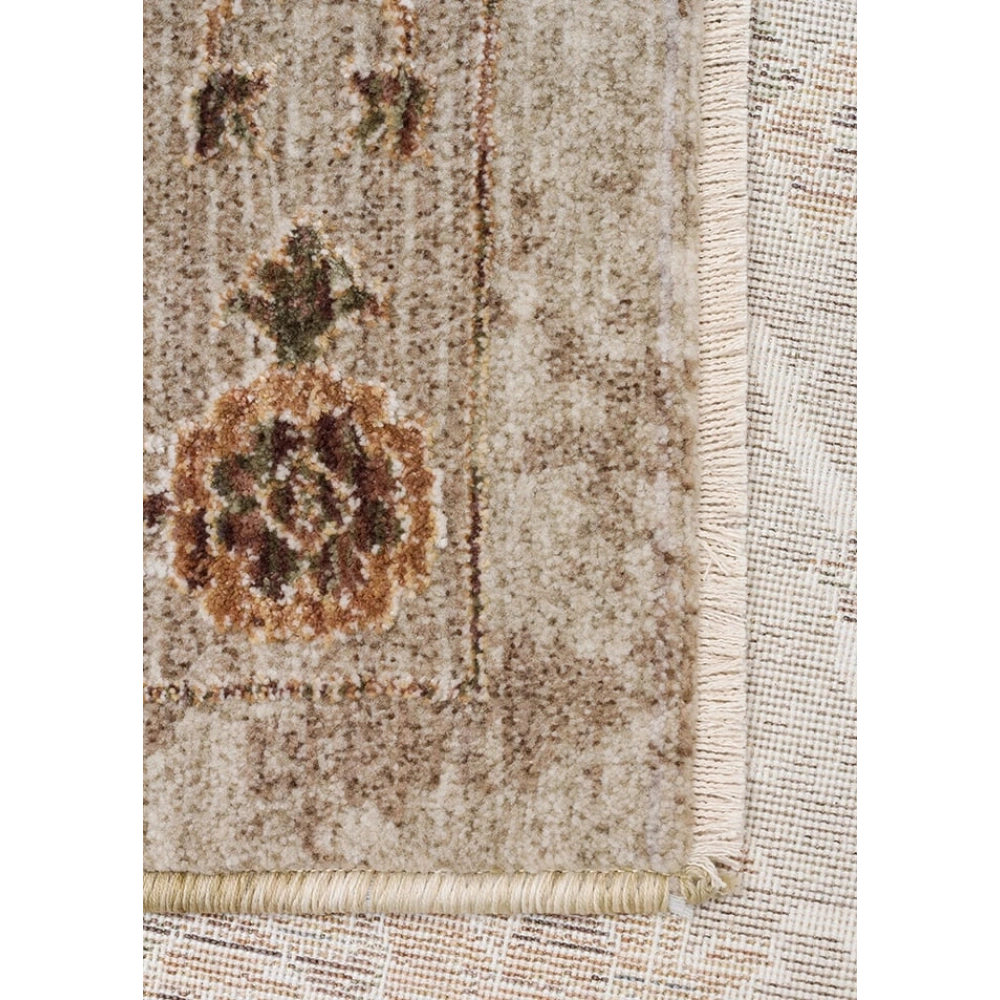 Eko Halı Sofia SOF 05 Cream Gold Uşak Motifli Renkli Makine Halısı