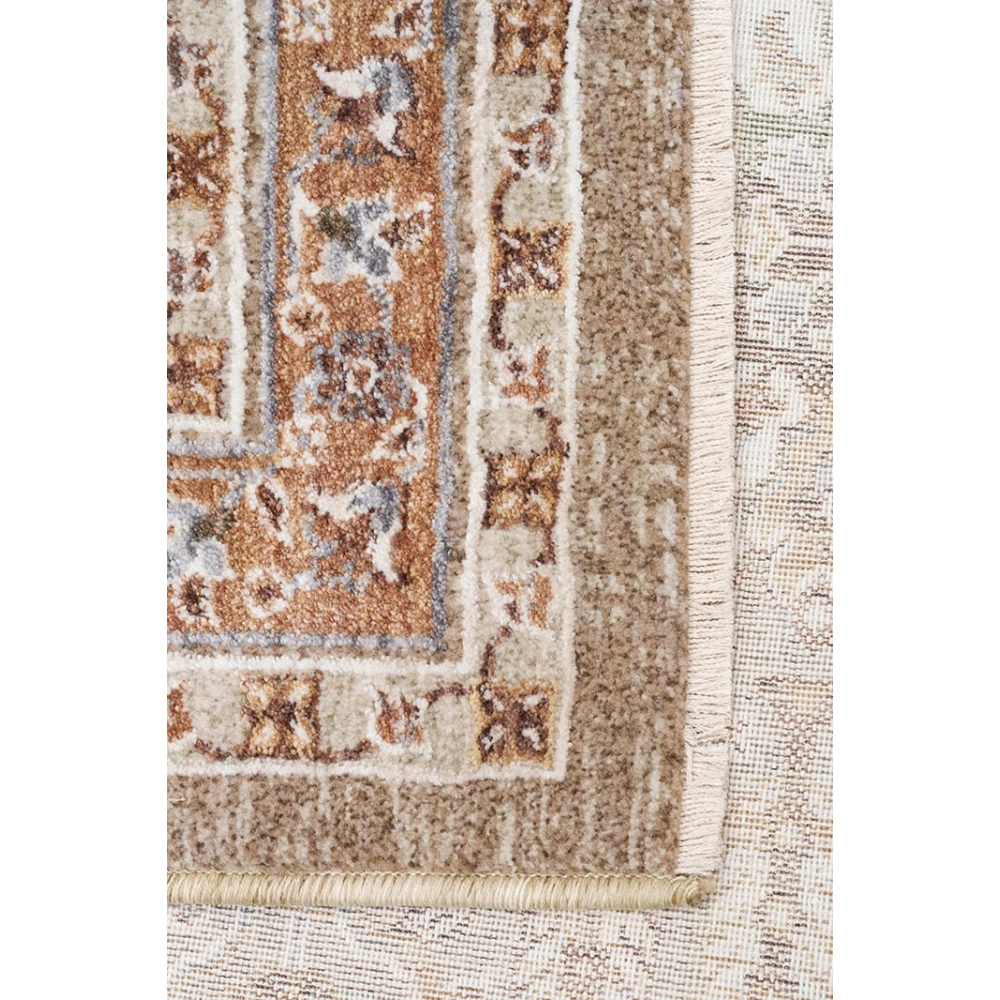 Eko Halı Sofia SOF 01 Cream Gold Uşak Motifli Renkli Makine Halısı