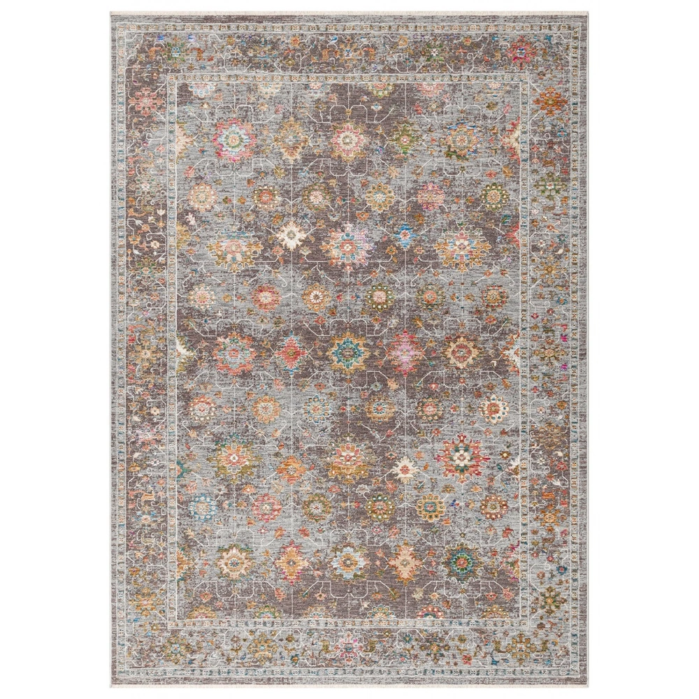 Eko Halı Sofia SOF 04 Multy Uşak Motifli Renkli Makine Halısı