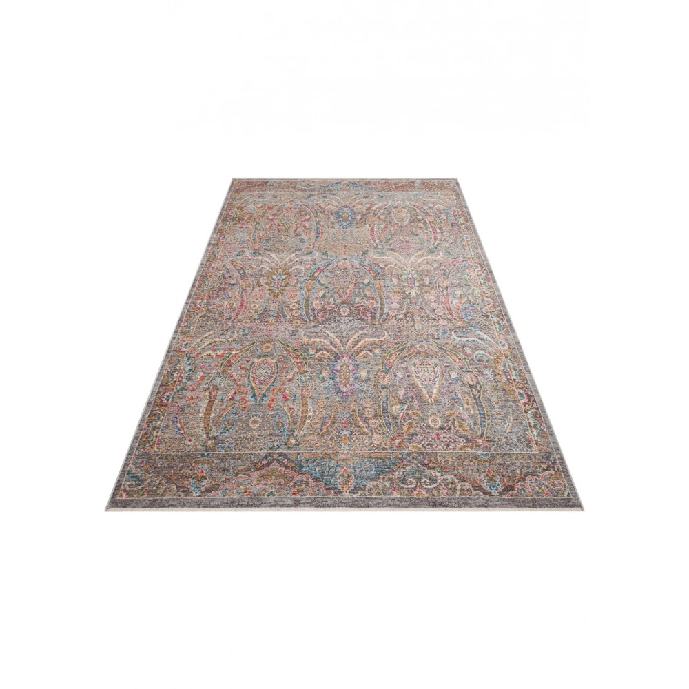 Eko Halı Sofia SOF 03 Multy Uşak Motifli Renkli Makine Halısı