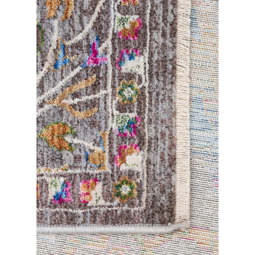 Eko Halı Sofia SOF 02 Multy Uşak Motifli Renkli Makine Halısı