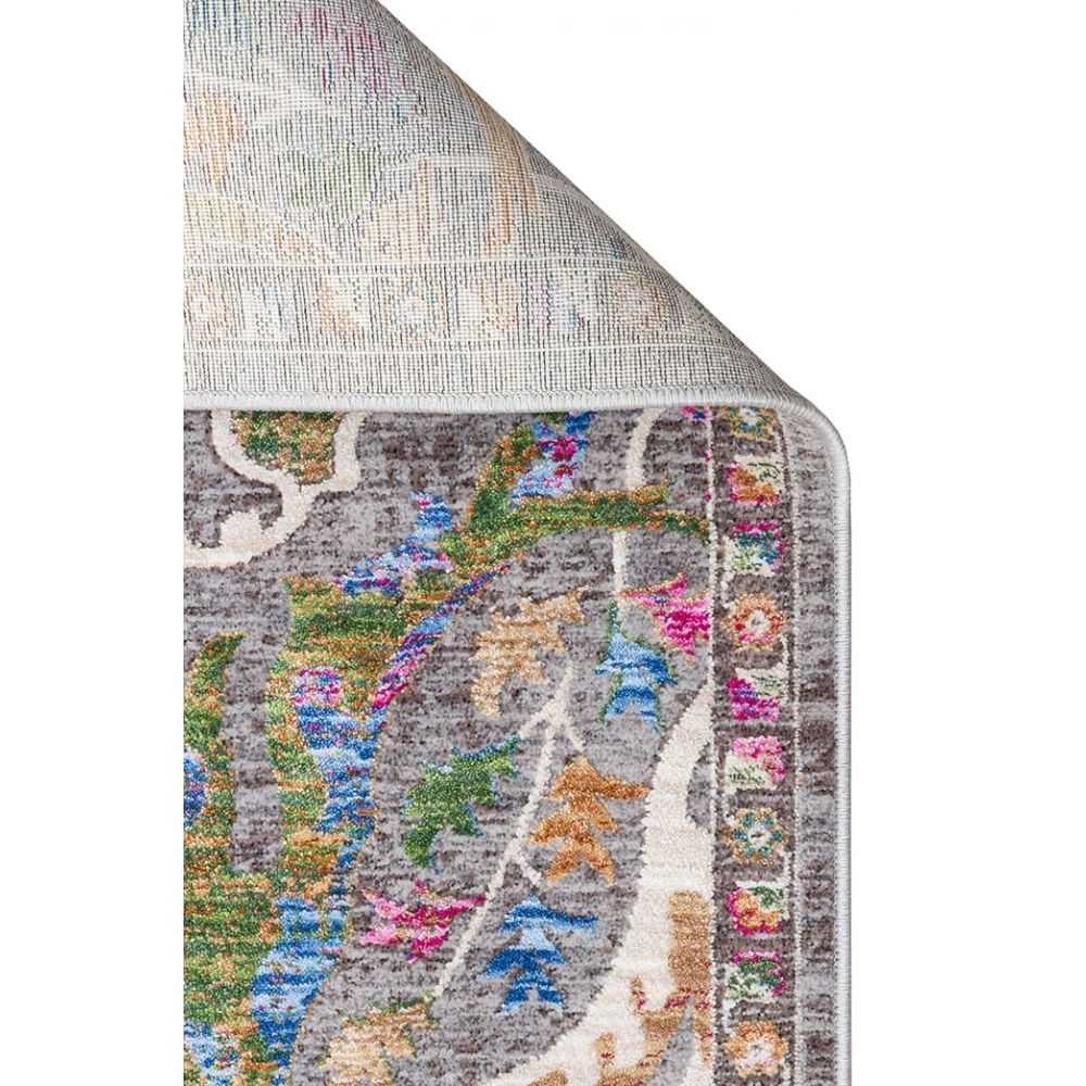 Eko Halı Sofia SOF 02 Multy Uşak Motifli Renkli Makine Halısı