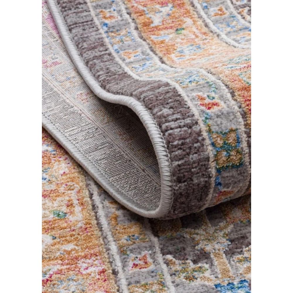 Eko Halı Sofia SOF 01 Multy Uşak Motifli Renkli Makine Halısı