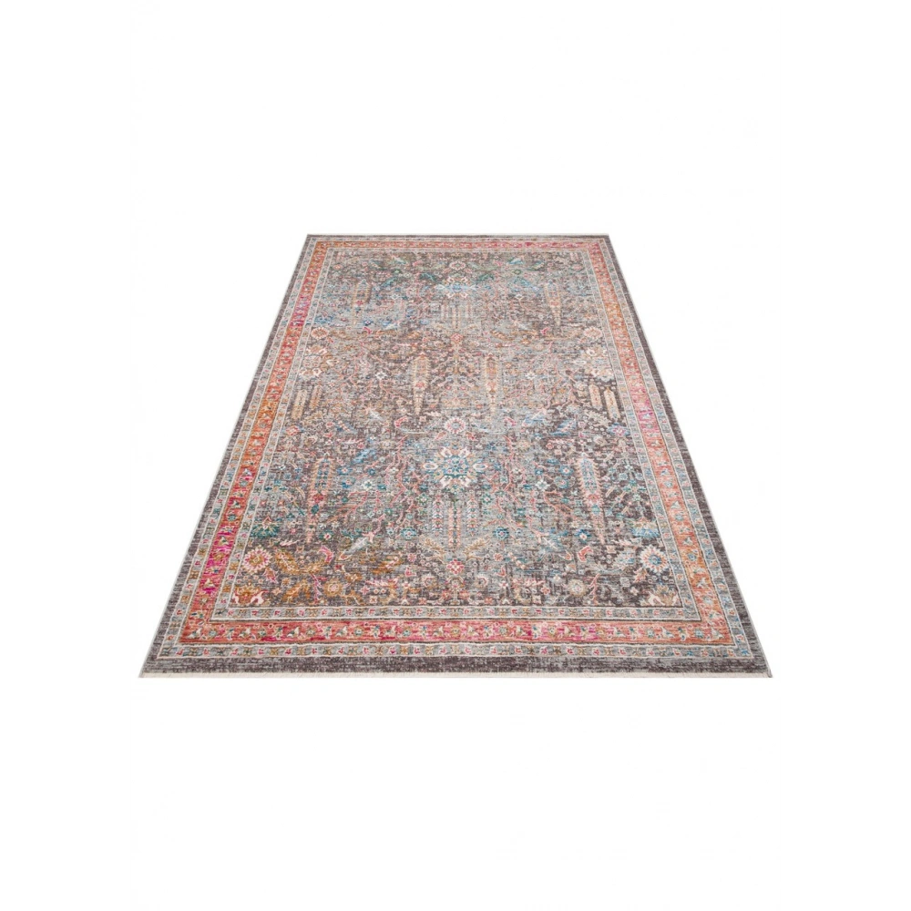 Eko Halı Sofia SOF 01 Multy Uşak Motifli Renkli Makine Halısı