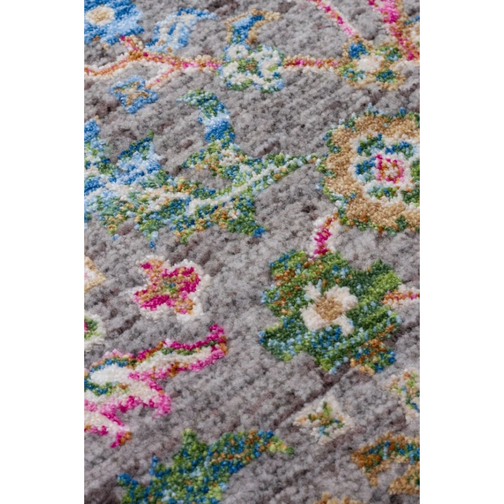 Eko Halı Sofia SOF 01 Multy Uşak Motifli Renkli Makine Halısı