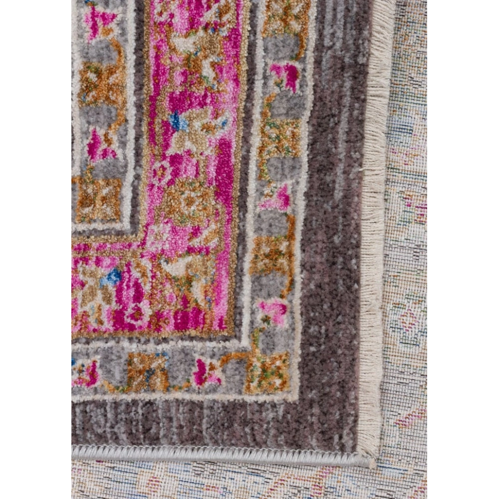 Eko Halı Sofia SOF 01 Multy Uşak Motifli Renkli Makine Halısı