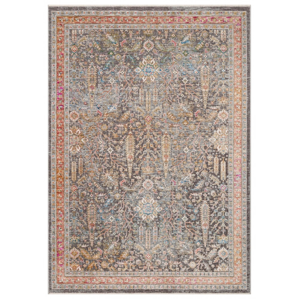 Eko Halı Sofia SOF 01 Multy Uşak Motifli Renkli Makine Halısı