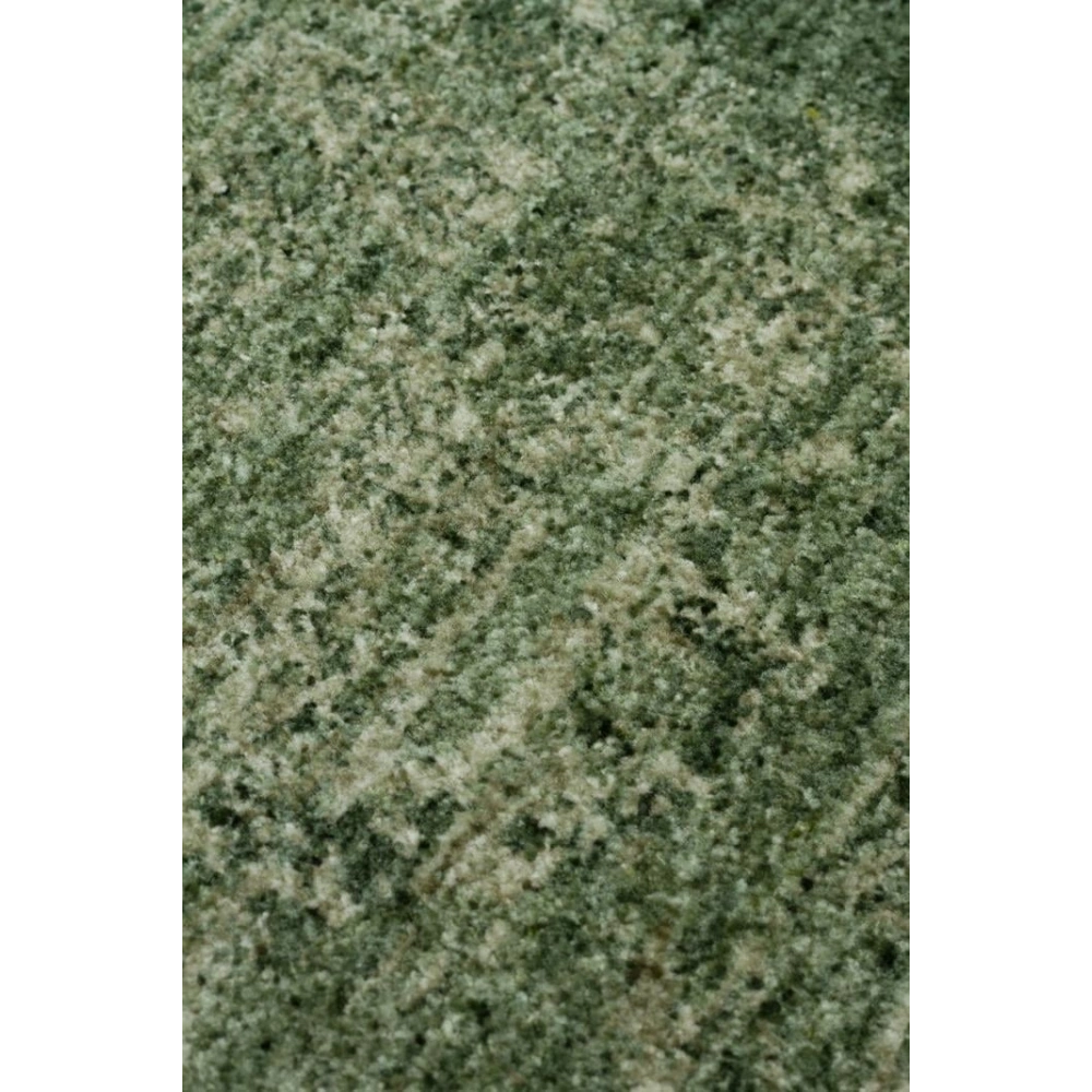 Eko Halı Shıraz SHR 02 Green Vintage Tarzlı Yumuşak Dokulu Modern Makine Halısı