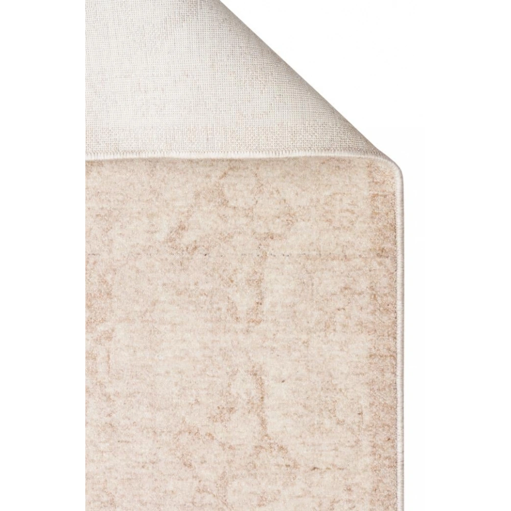 Eko Halı Shıraz SHR 01 Cream Vintage Tarzlı Yumuşak Dokulu Modern Makine Halısı