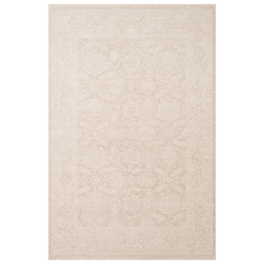 Eko Halı Shıraz SHR 01 Cream Vintage Tarzlı Yumuşak Dokulu Modern Makine Halısı