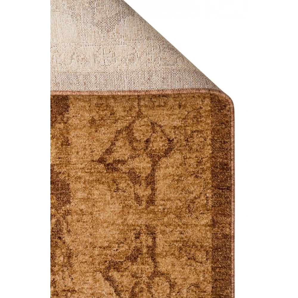 Eko Halı Shıraz SHR 01 Beige Vintage Tarzlı Yumuşak Dokulu Modern Makine Halısı