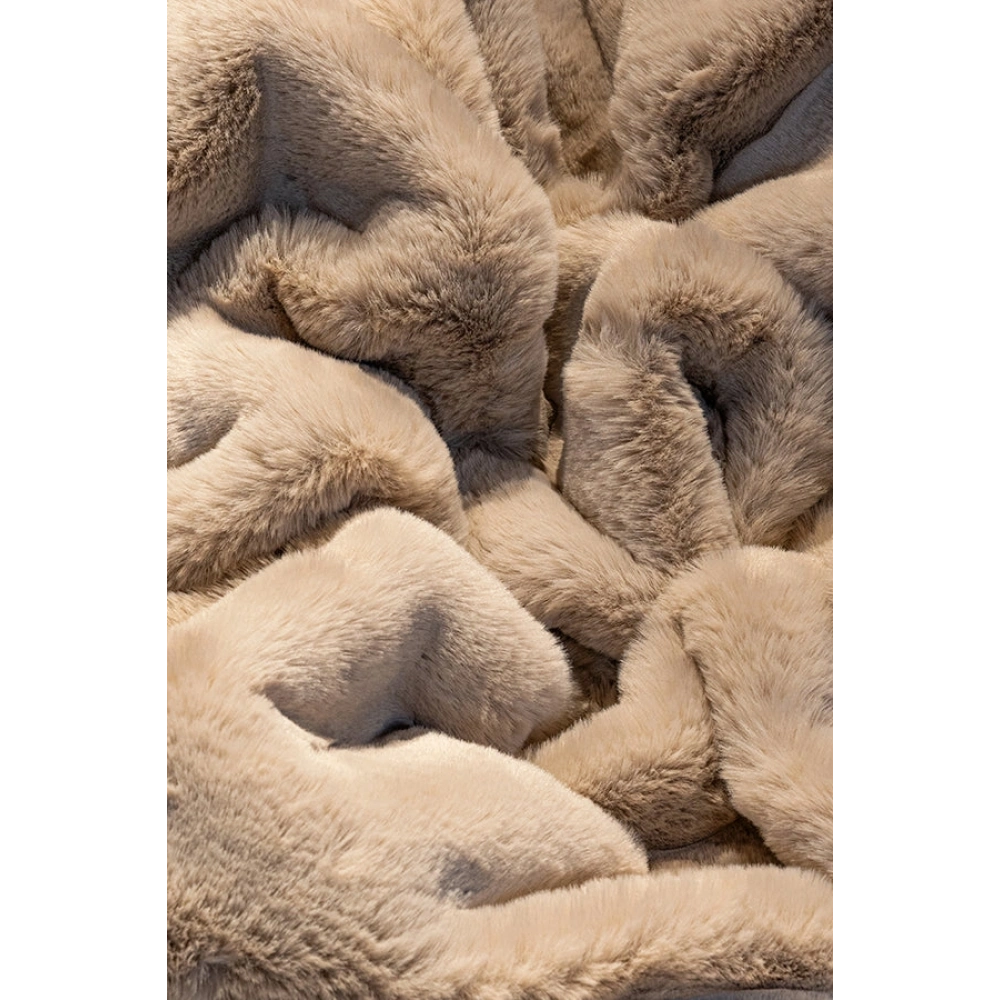 Apex Palma Vizon Peluş Post Şekilli Halı