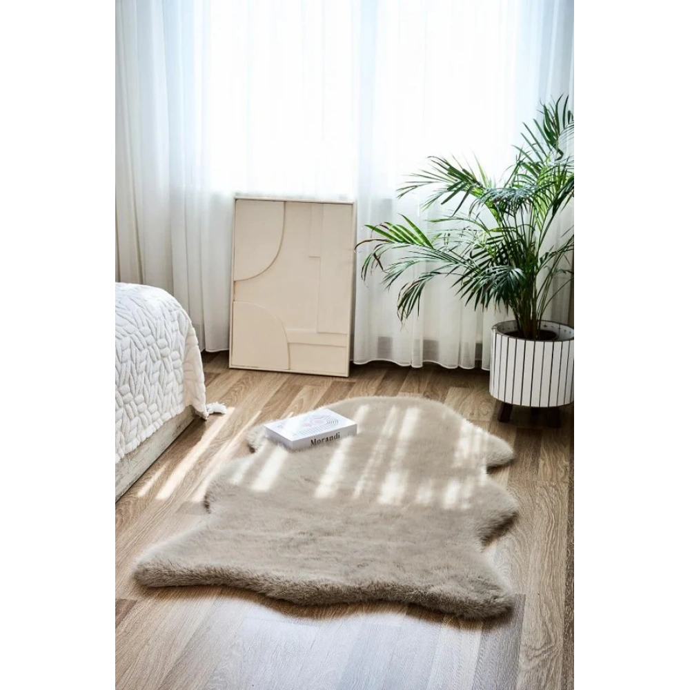 Apex Reiki Vizon Peluş Post Şekilli Halı