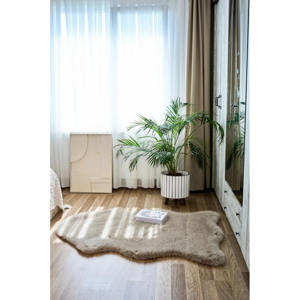 Apex Reiki Vizon Peluş Post Şekilli Halı