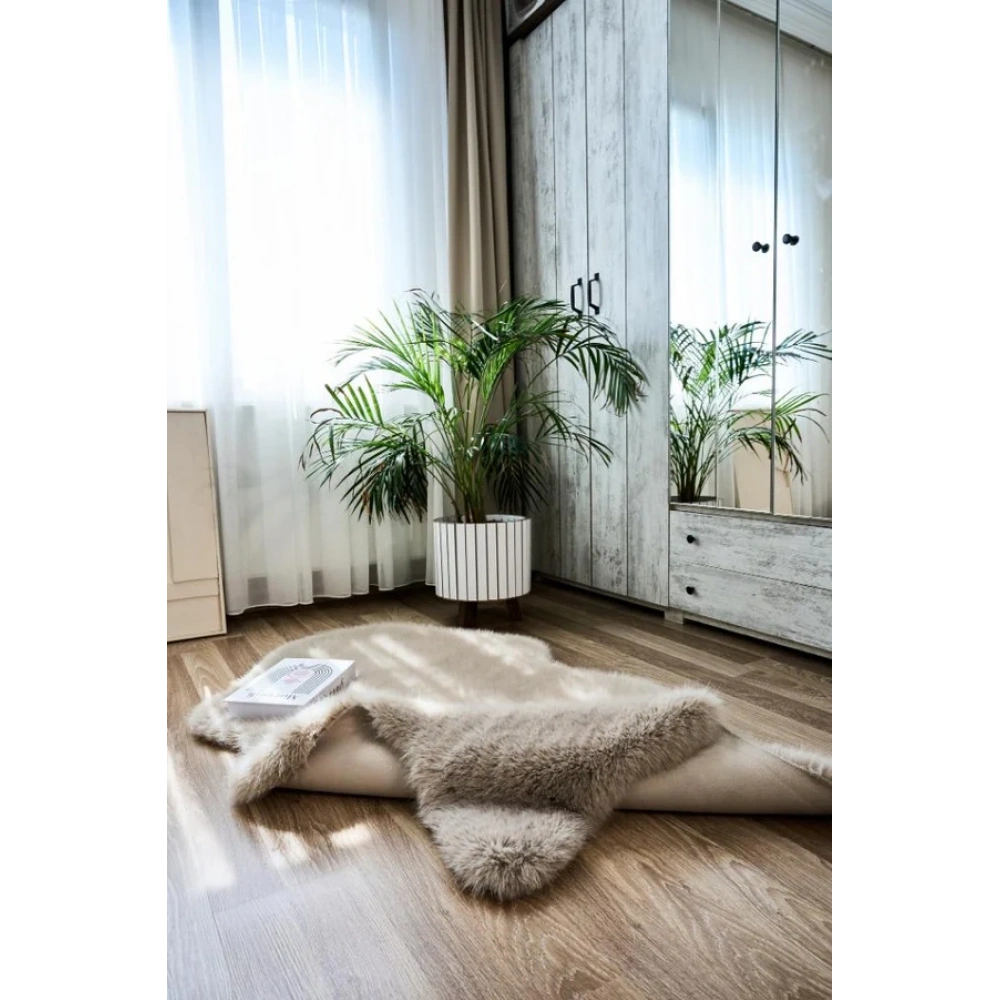 Apex Reiki Vizon Peluş Post Şekilli Halı