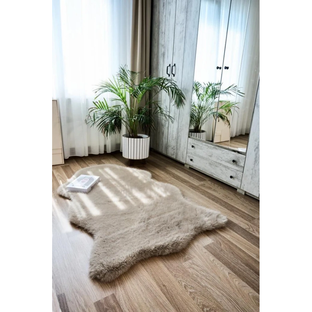 Apex Reiki Vizon Peluş Post Şekilli Halı