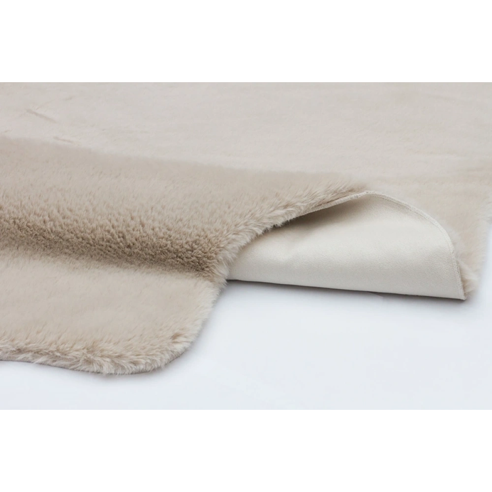 Apex Polo 8707 Vizon Peluş Post Şekilli Halı