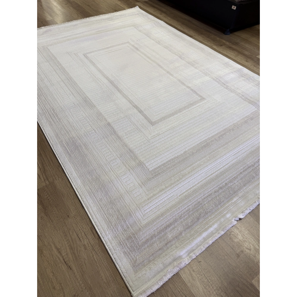 Hoom Rugs Marsilya HL410 Cream D.Beige Modern Salon Halısı